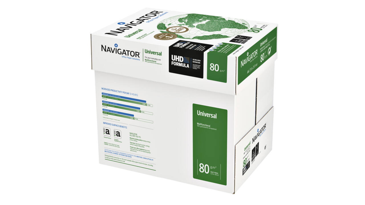 Kopieerpapier Navigator Universal A4 80gr wit 500 vel