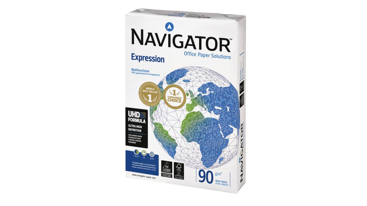 Kopieerpapier Navigator Expression A4 90gr wit 500 vel
