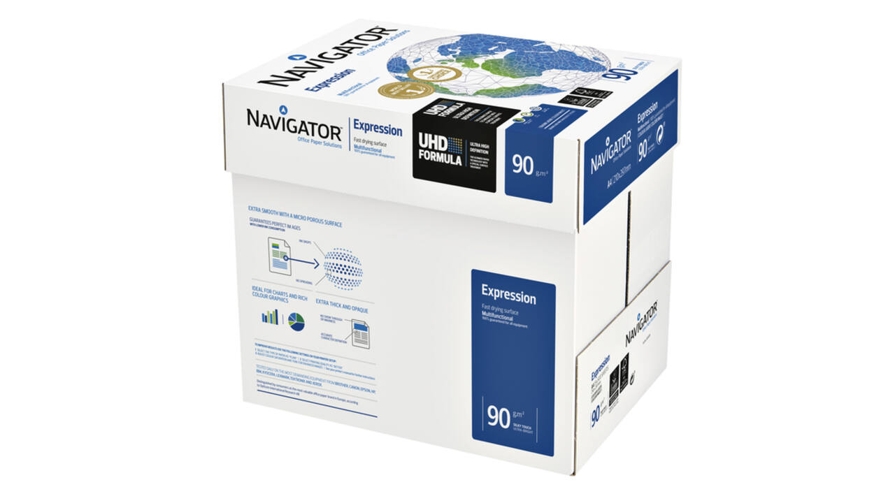 Kopieerpapier Navigator Expression A4 90gr wit 500 vel