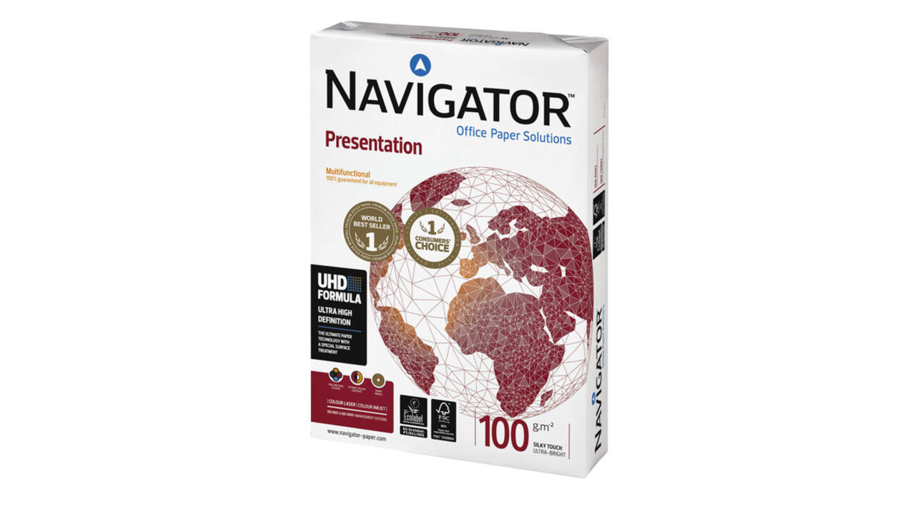 Kopieerpapier Navigator Presentation A3 100gr wit 500 vel