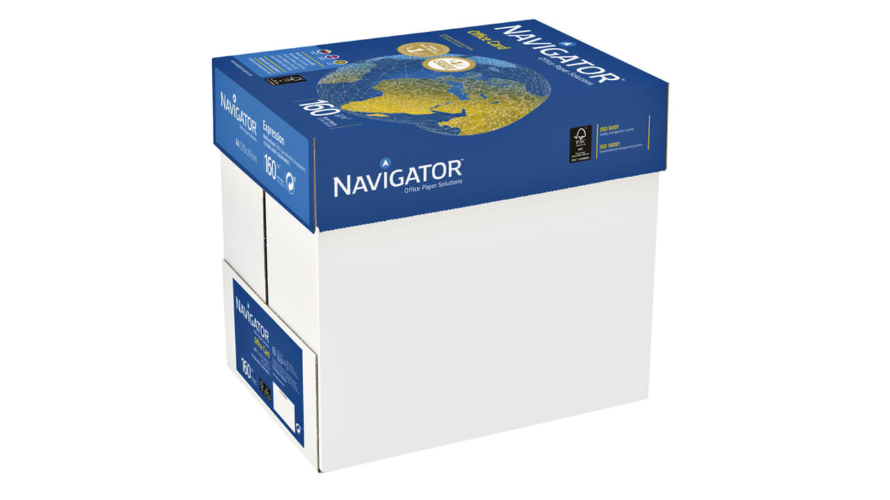 Kopieerpapier Navigator Office Card A4 160gr wit 250 vel
