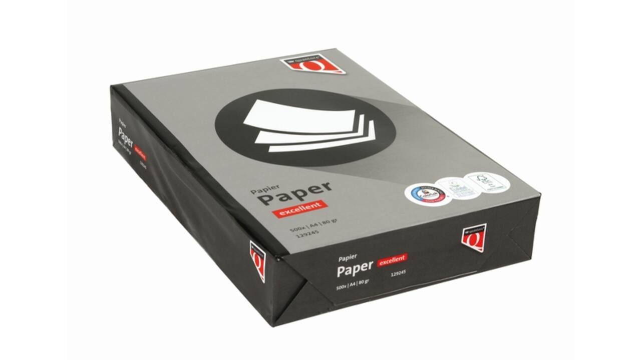 Kopieerpapier Quantore Excellent A4 80gr wit 500 vel