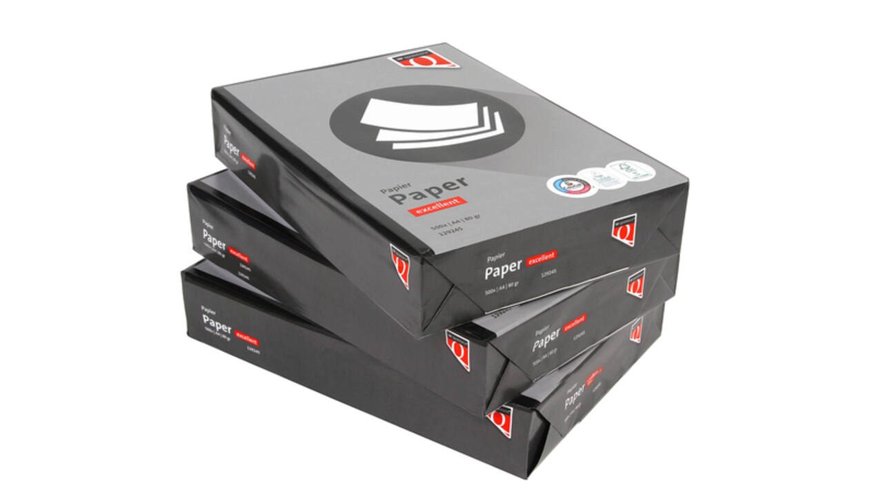 Kopieerpapier Quantore Excellent A4 80gr wit 500 vel