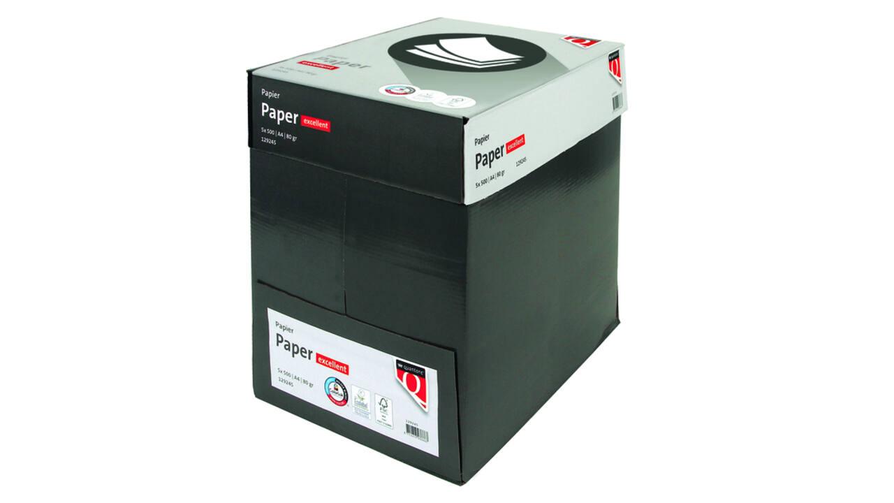 Kopieerpapier Quantore Excellent A4 80gr wit 500 vel