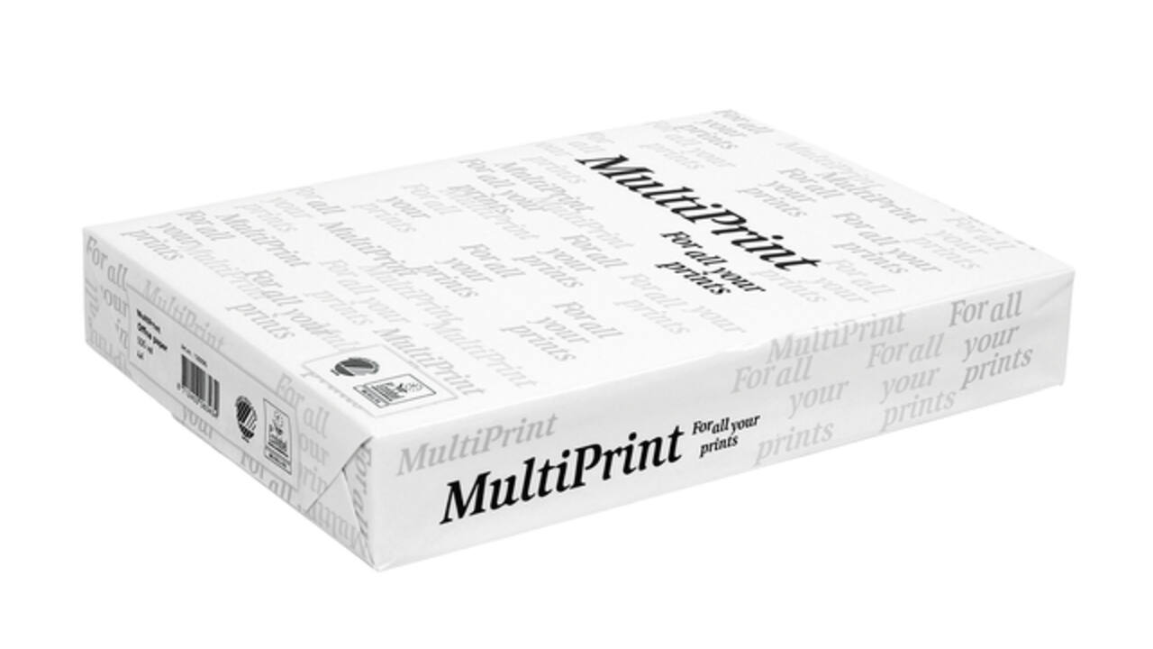 Kopieerpapier Multiprint A4 75gr wit 500 vel