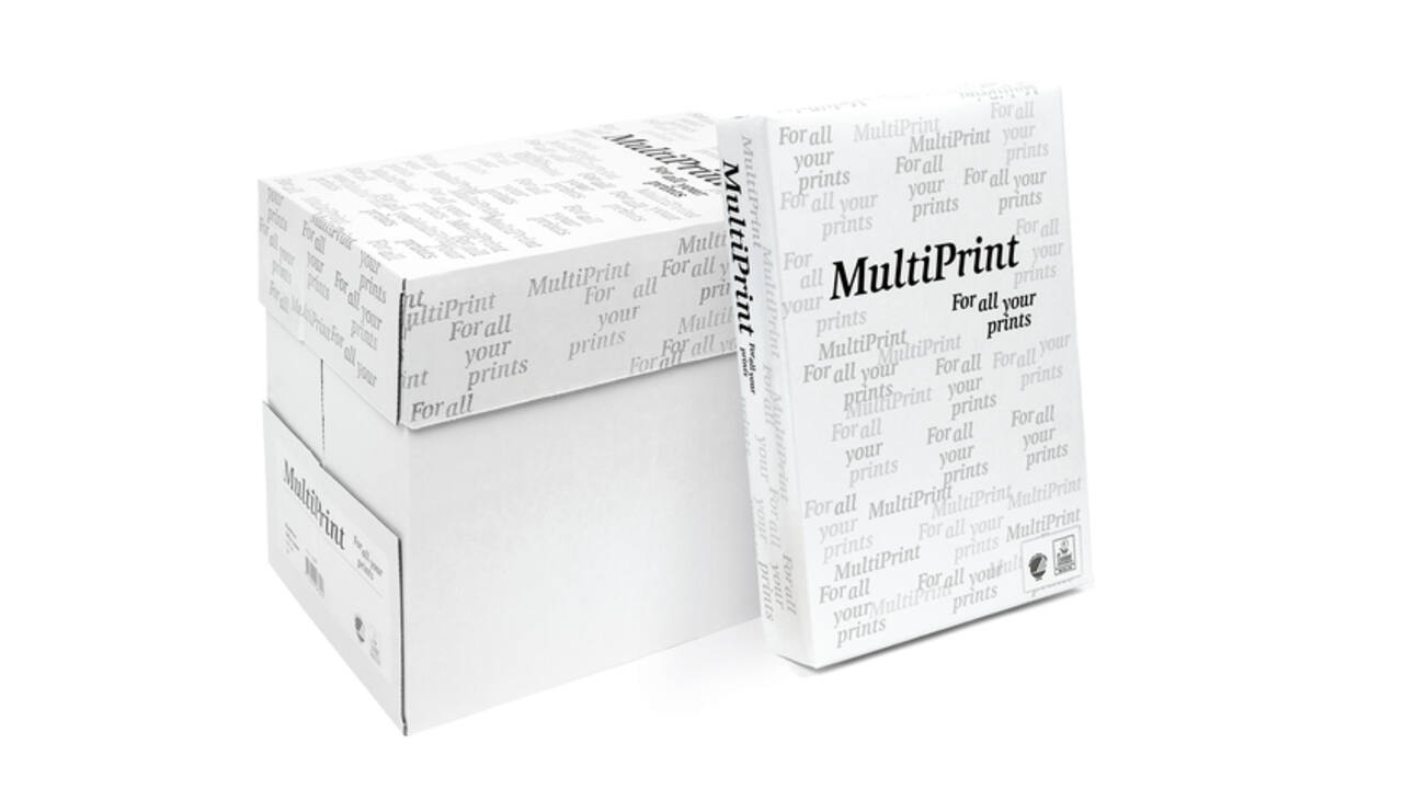 Kopieerpapier Multiprint A4 75gr wit 500 vel