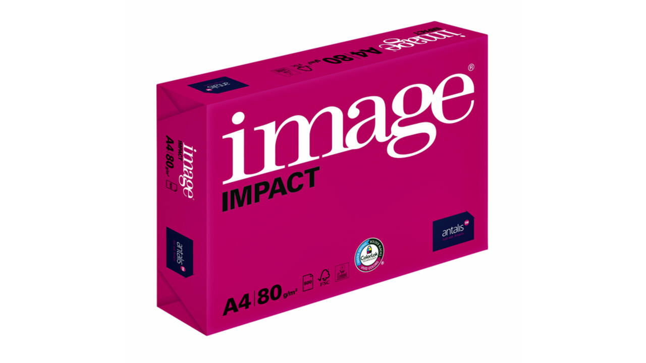 Kopieerpapier Image Impact A4 80gr wit 500 vel