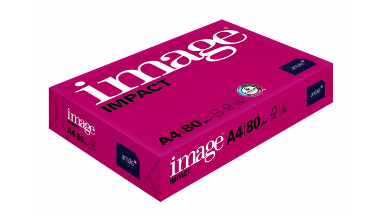 Kopieerpapier Image Impact A4 80gr wit 500 vel