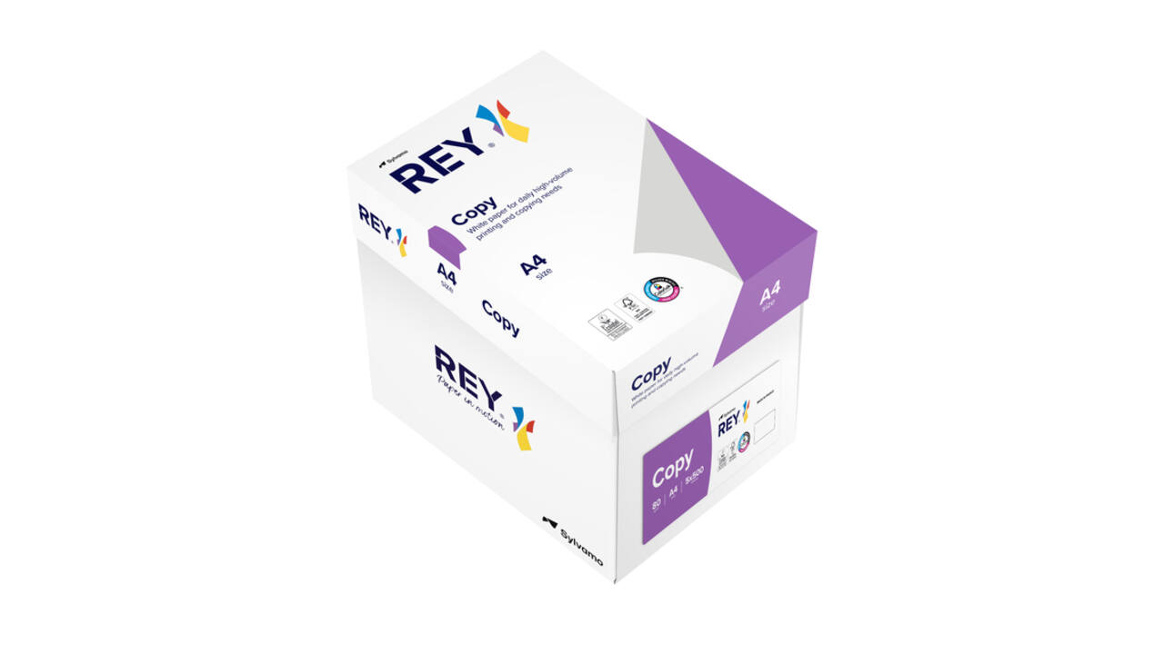 Kopieerpapier Rey Copy A4 80gr wit 500 vel
