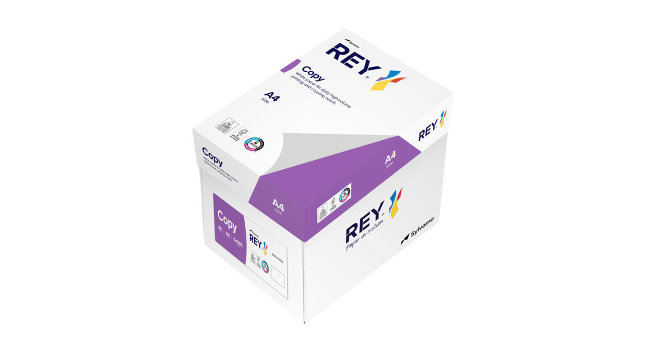 Kopieerpapier Rey Copy A4 80gr wit 500 vel