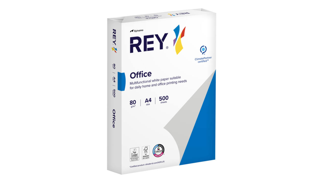 Kopieerpapier Rey Office A4 80gr wit 500 vel