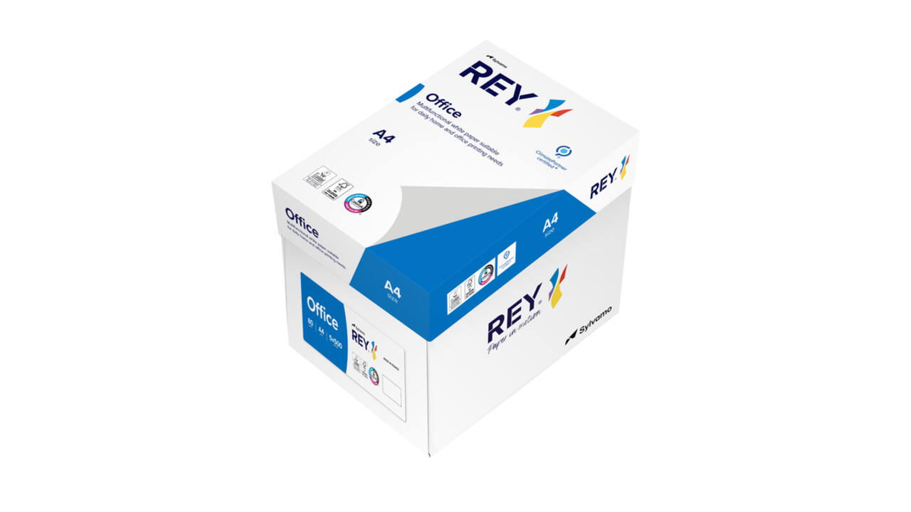 Kopieerpapier Rey Office A4 80gr wit 500 vel
