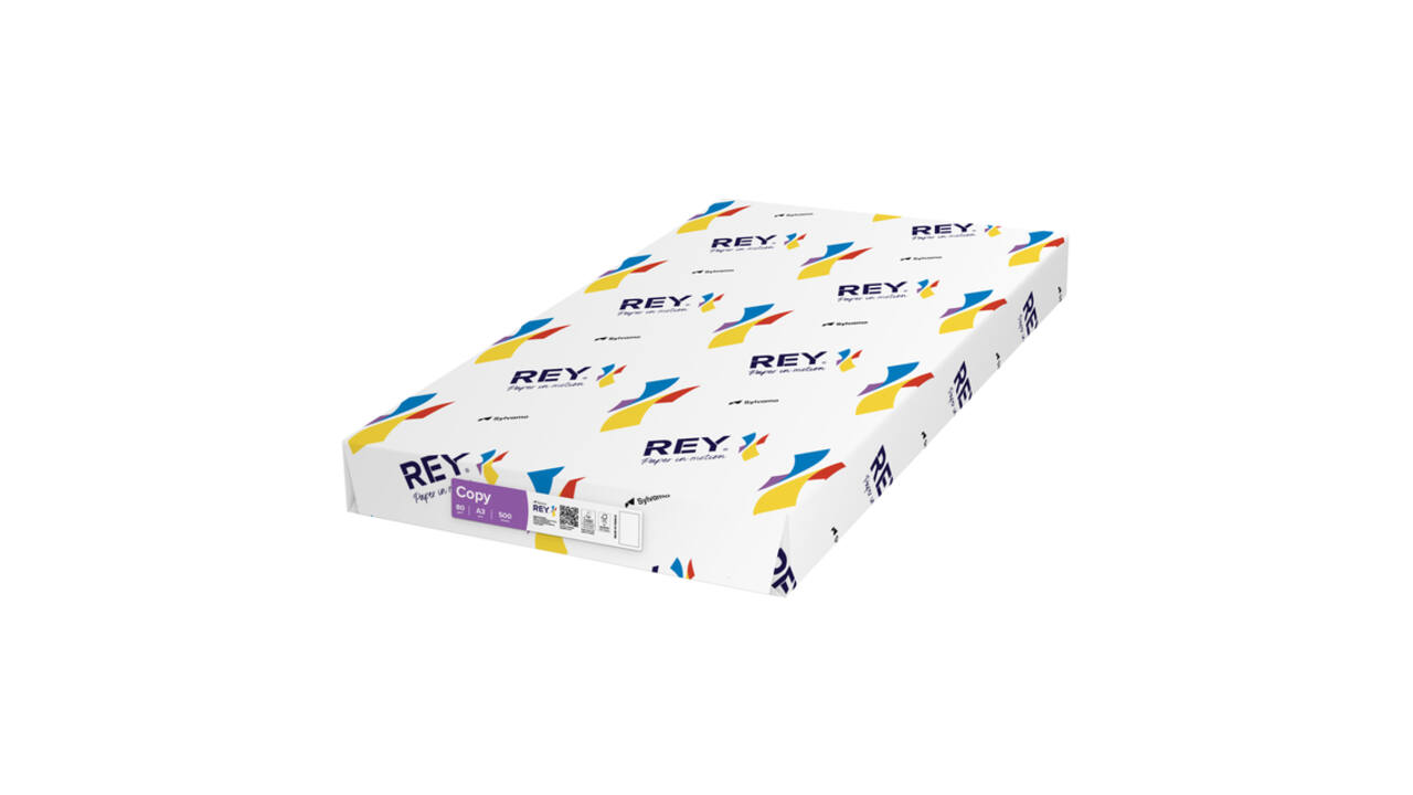 Kopieerpapier Rey Copy A3 80gr wit 500 vel