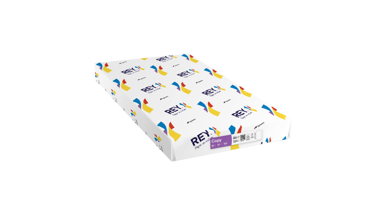 Kopieerpapier Rey Copy A3 80gr wit 500 vel