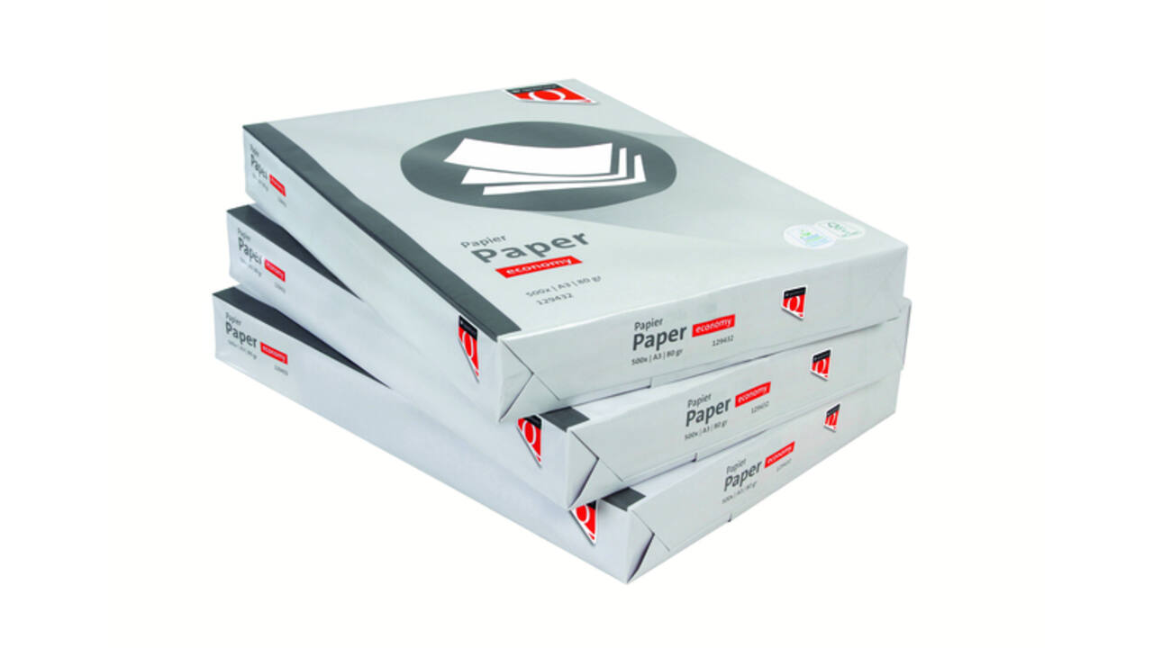 Kopieerpapier Quantore Economy A3 80gr wit 500 vel