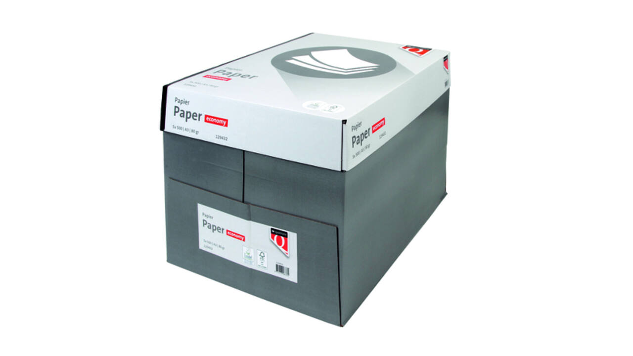 Kopieerpapier Quantore Economy A3 80gr wit 500 vel