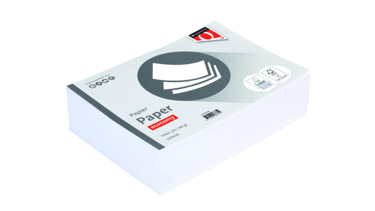 Kopieerpapier Quantore Economy A5 80gr wit 500 vel