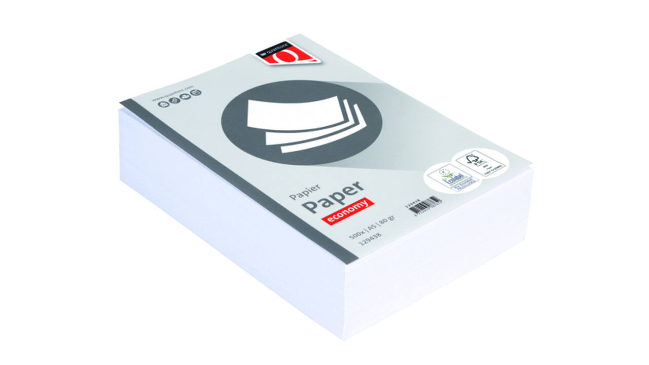 Kopieerpapier Quantore Economy A5 80gr wit 500 vel