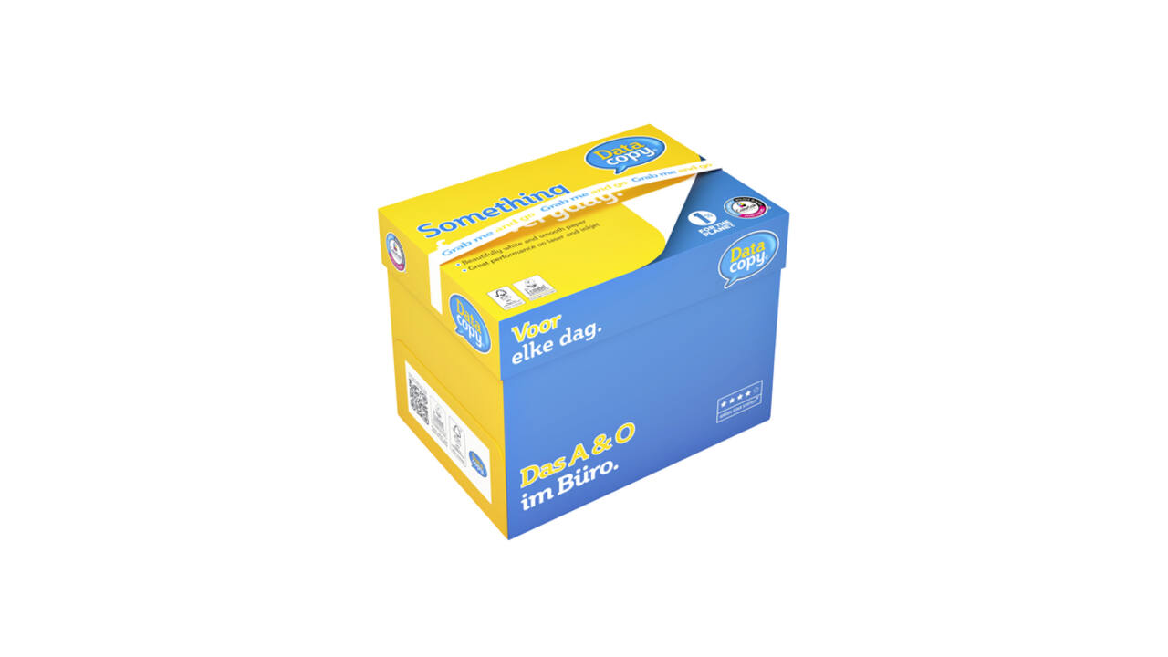 Kopieerpapier Datacopy A4 80gr wit 500 vel