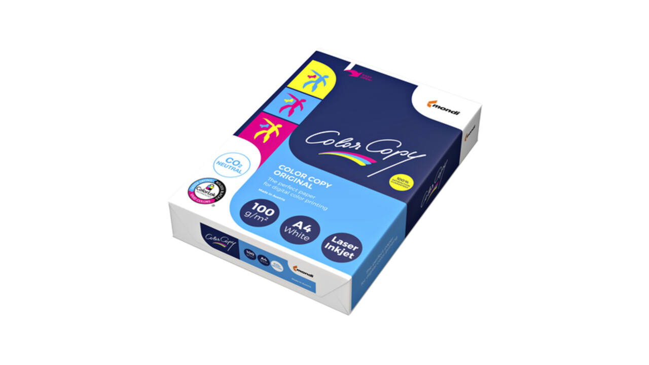 Laserpapier Color Copy A4 100gr wit 500 vel