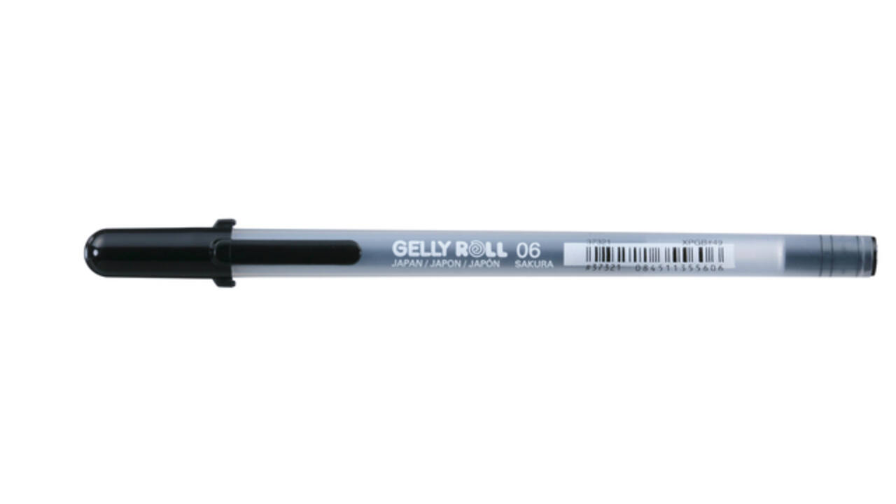 Gelschrijver Sakura Gelly Roll Classic 06 zwart