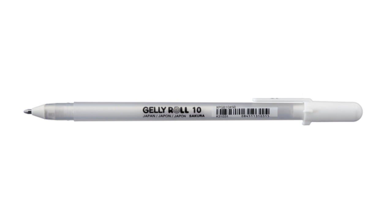 Gelschrijver Sakura Gelly Roll Classic 10 wit