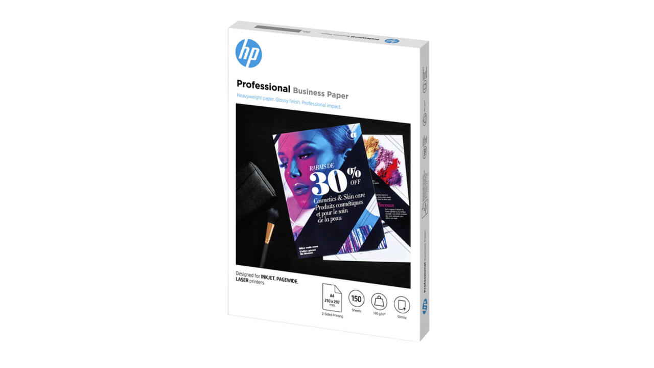 Fotopapier laser HP 3VK91A A4 180gr glans wit 150 vel