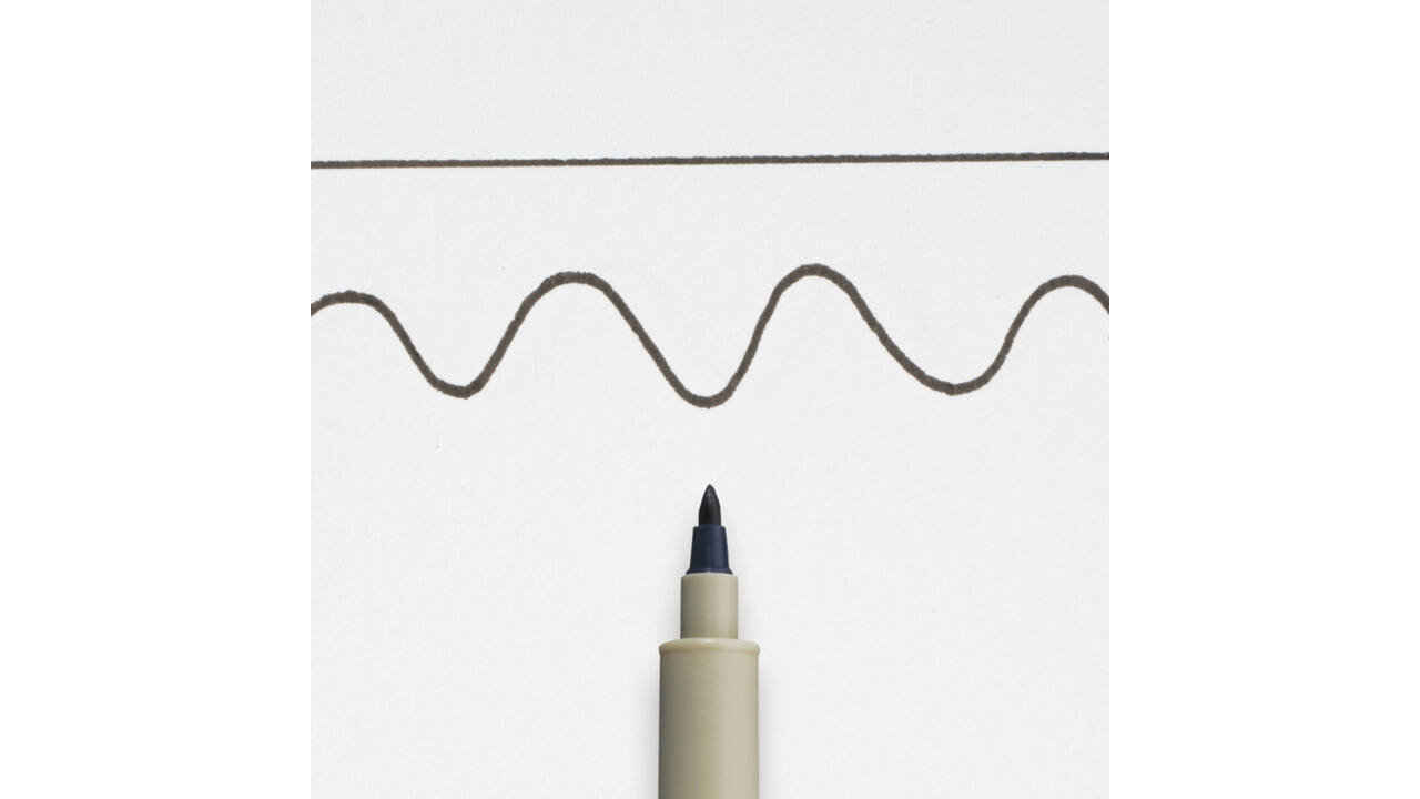 Fineliner Sakura Pigma Graphic 1 1.0mm zwart
