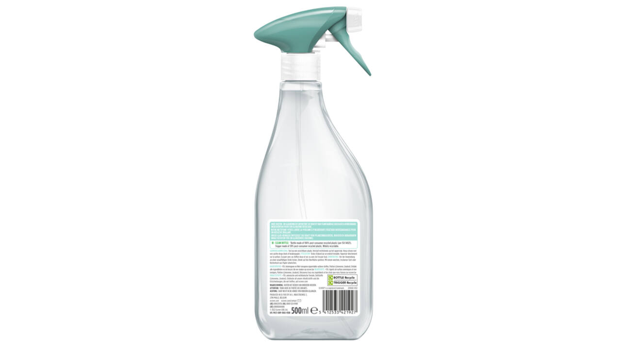 Glasreiniger Ecover groene thee & grapefruit spray 500ml