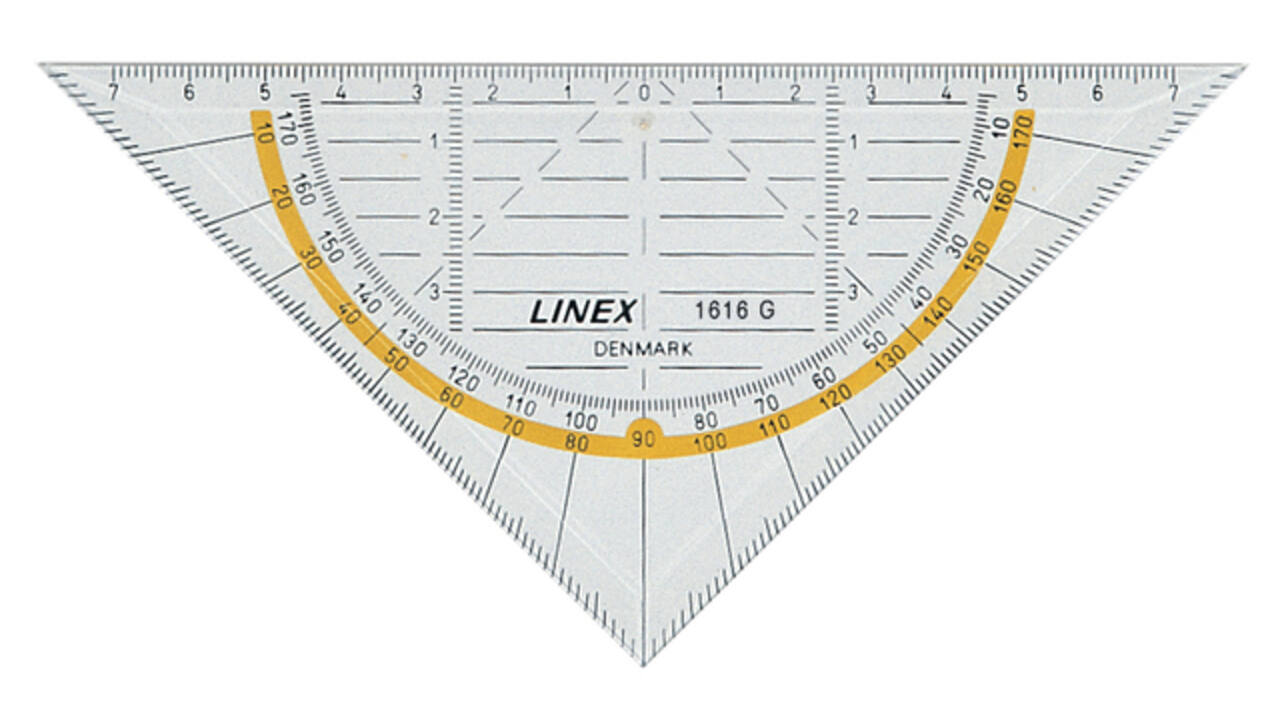 Geodriehoek Linex 1616G