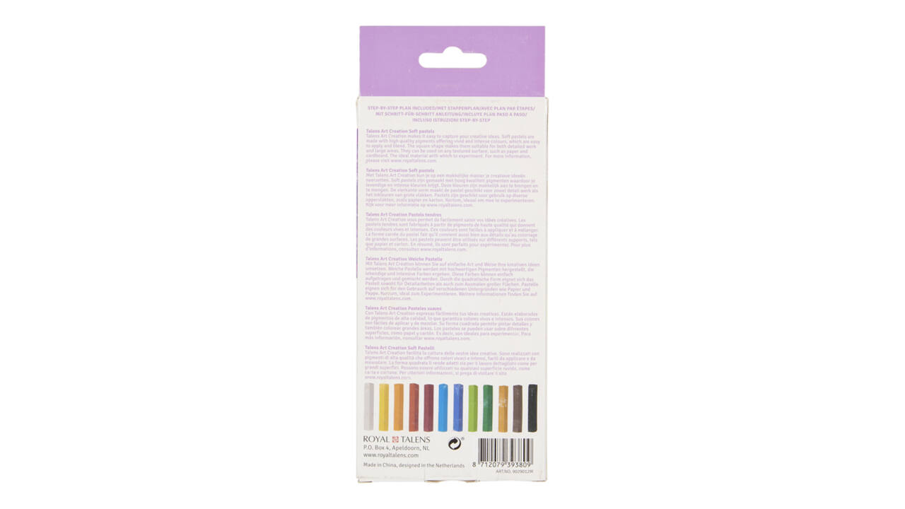 Softpastel Talens Art Creation set à 12 kleuren