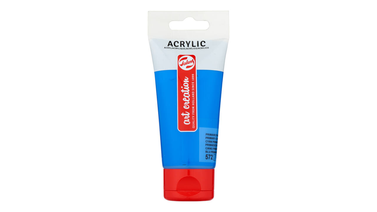 Acrylverf Talens Art Creation 572 primaircyaan tube à 75ml