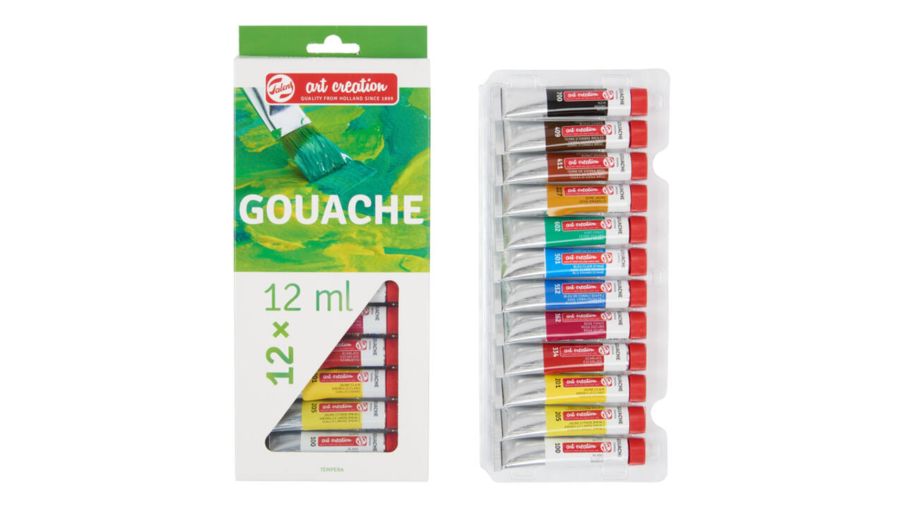 Gouache Talens Art Creation set à 12 kleuren