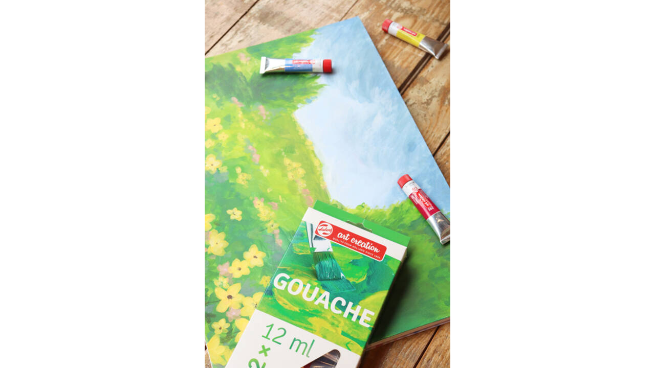 Gouache Talens Art Creation set à 12 kleuren