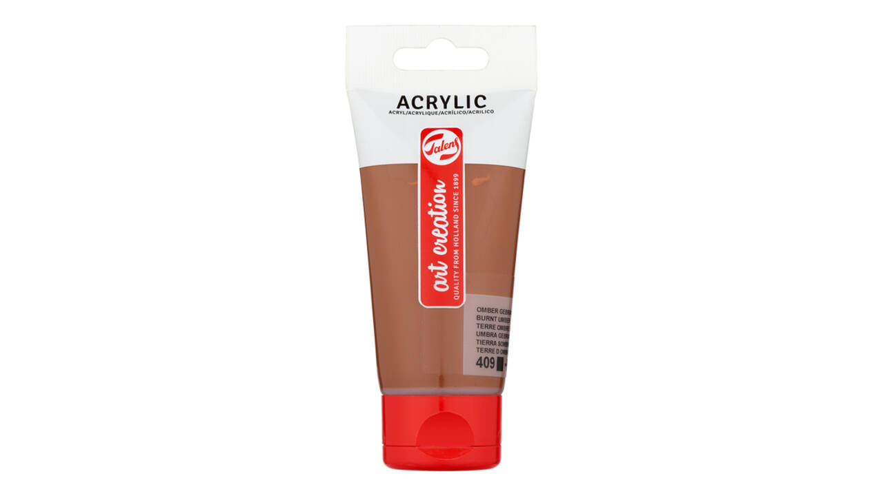 Acrylverf Talens Art Creation 409 gebrand omber tube à 75ml