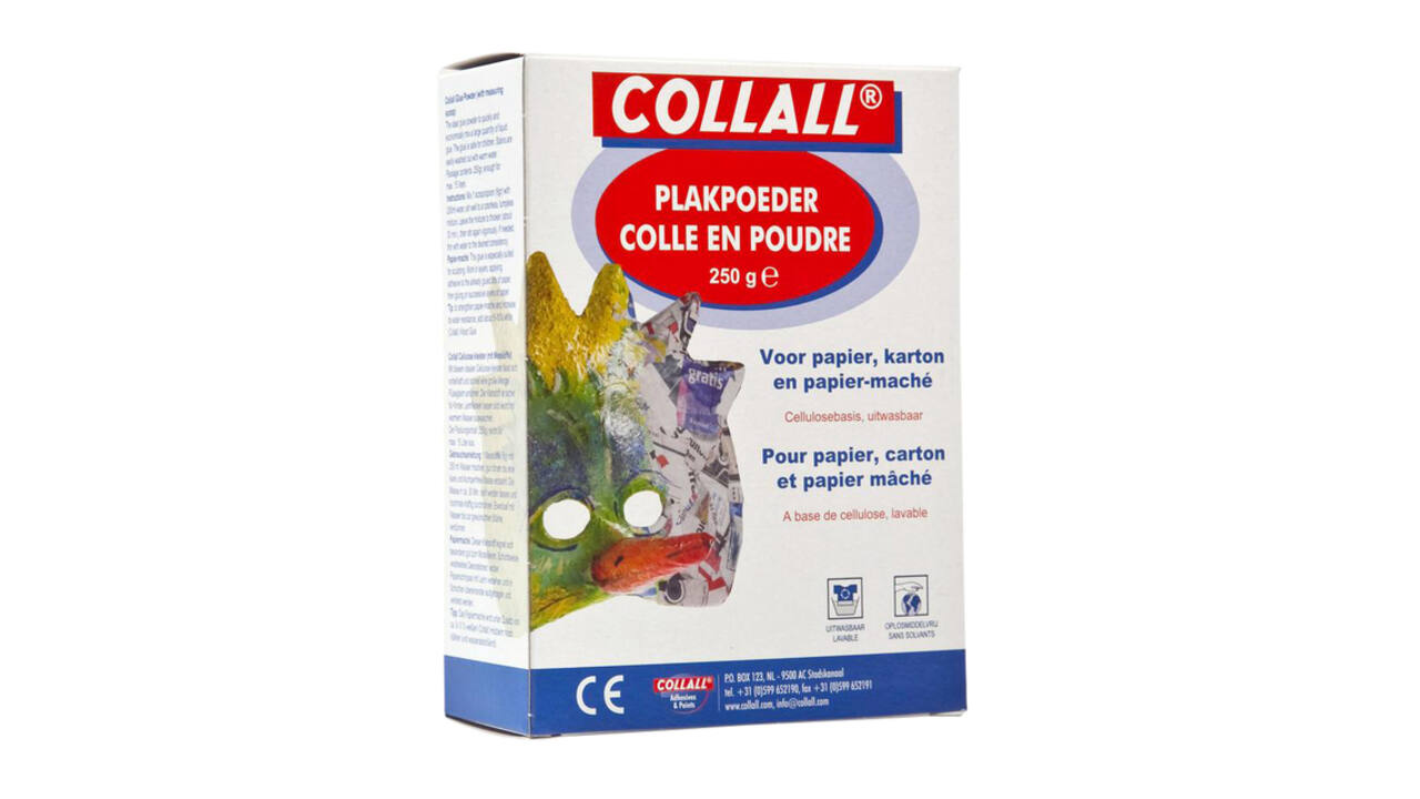 Lijm Collall plakpoeder 250gr