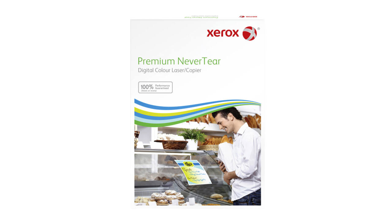 Nevertear Xerox Premium A4 polyester 120micron wit 100 vel