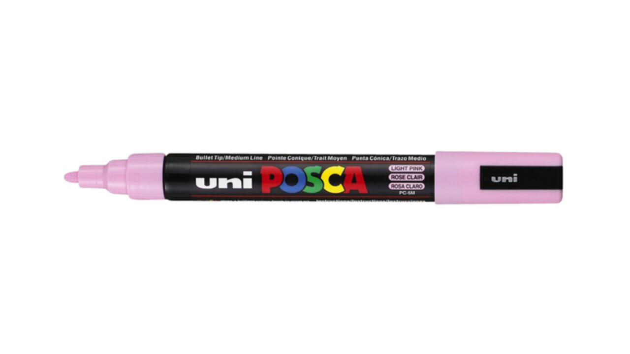 Paintmarker Uni POSCA PC5M medium lichtroze