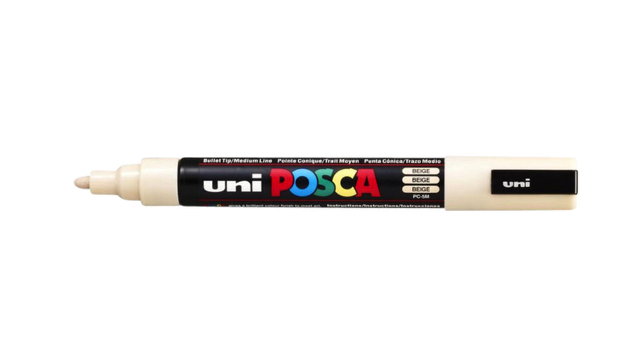 Paintmarker Uni POSCA PC5M medium beige