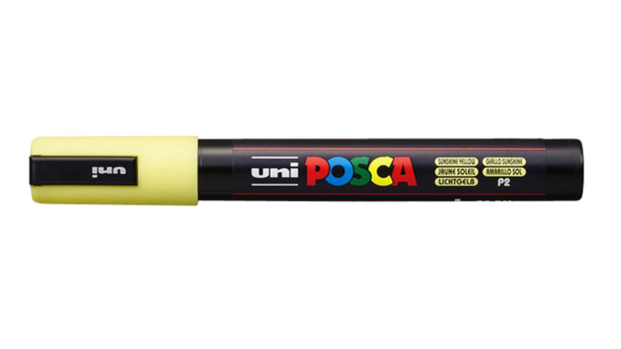 Paintmarker Uni POSCA PC5M medium zonnegl