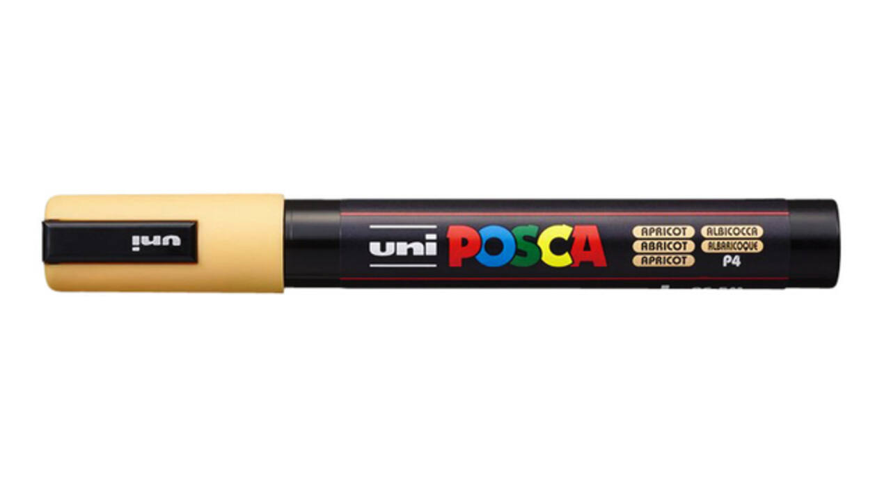 Paintmarker Uni POSCA PC5M medium abrikoos