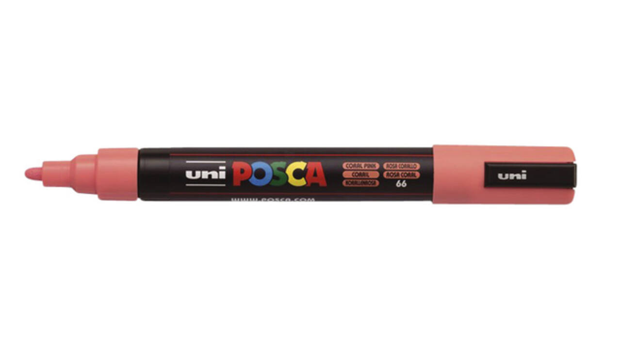 Paintmarker Uni POSCA PC5M medium koraal