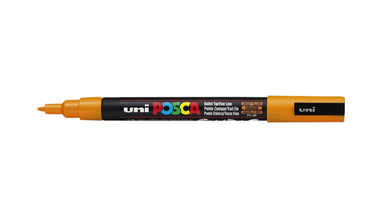 Paintmarker Uni POSCA PC3M fijn oranje