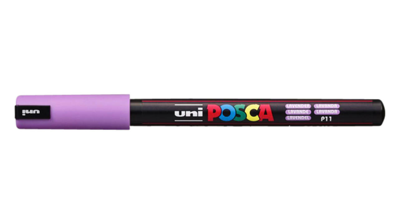 Paintmarker Uni POSCA PC1MR extra fijn lavendel