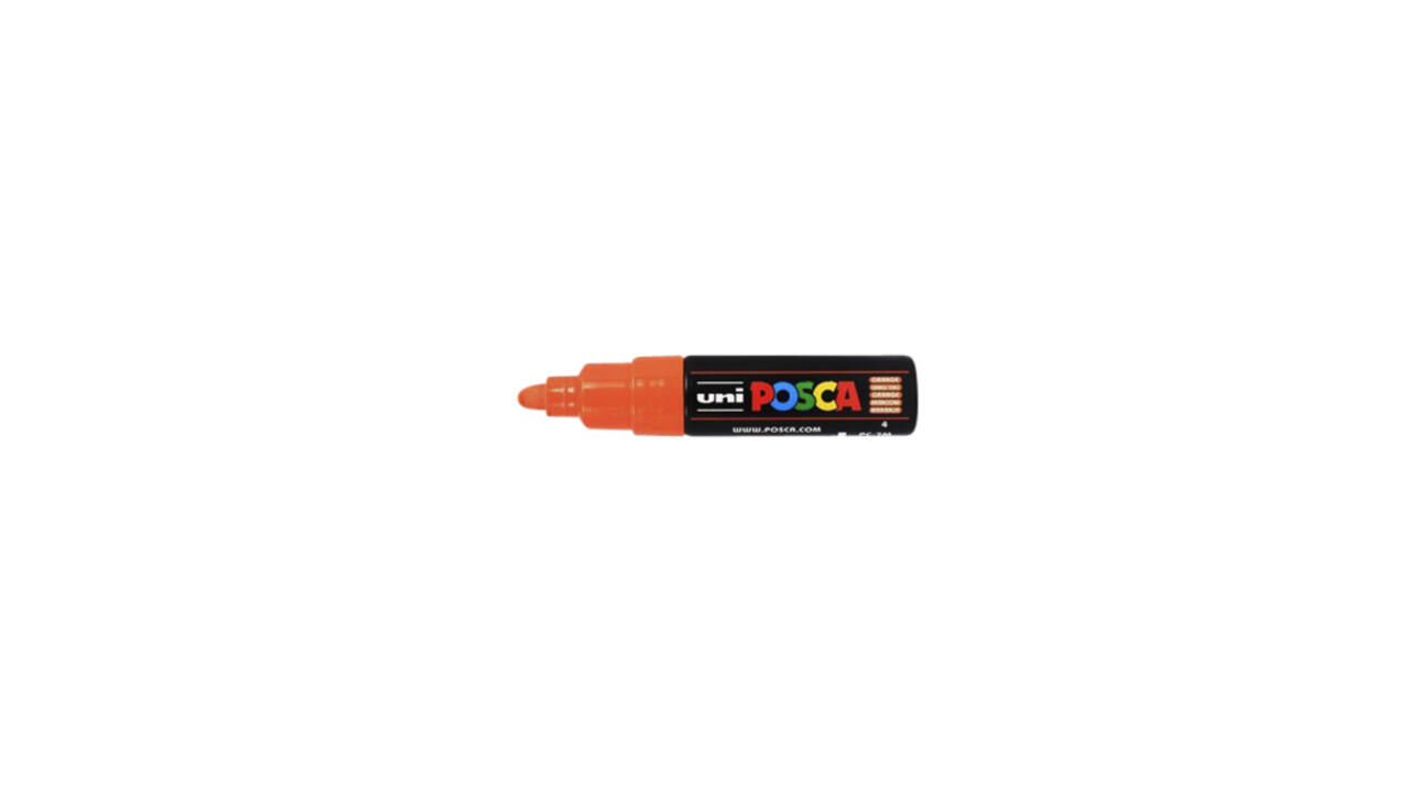 Paintmarker Uni POSCA PC7M breed donkeroranje