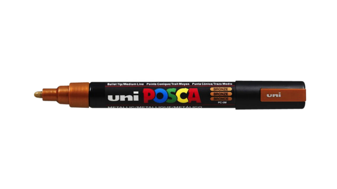 Paintmarker Uni POSCA PC5M medium brons