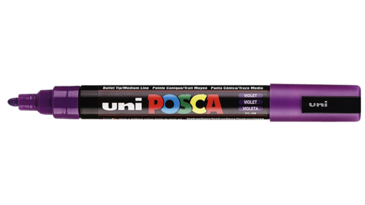 Paintmarker Uni POSCA PC5M medium paars