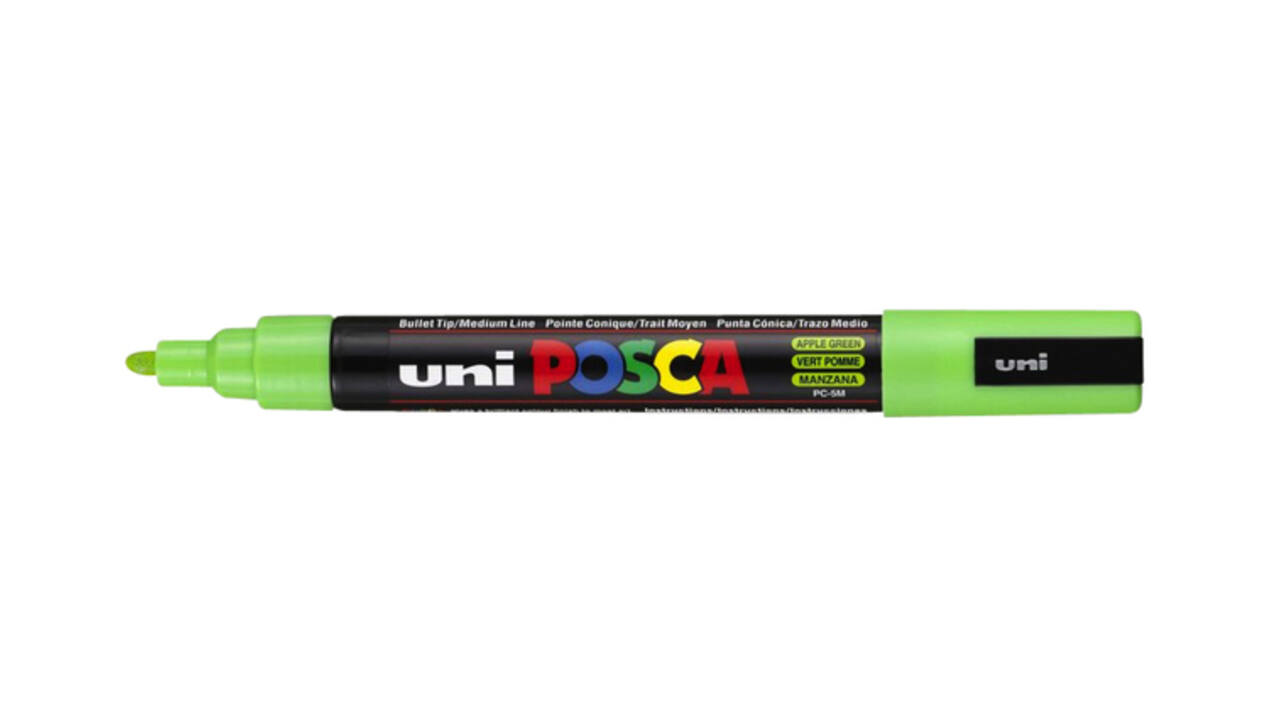 Paintmarker Uni POSCA PC5M medium appelgroen