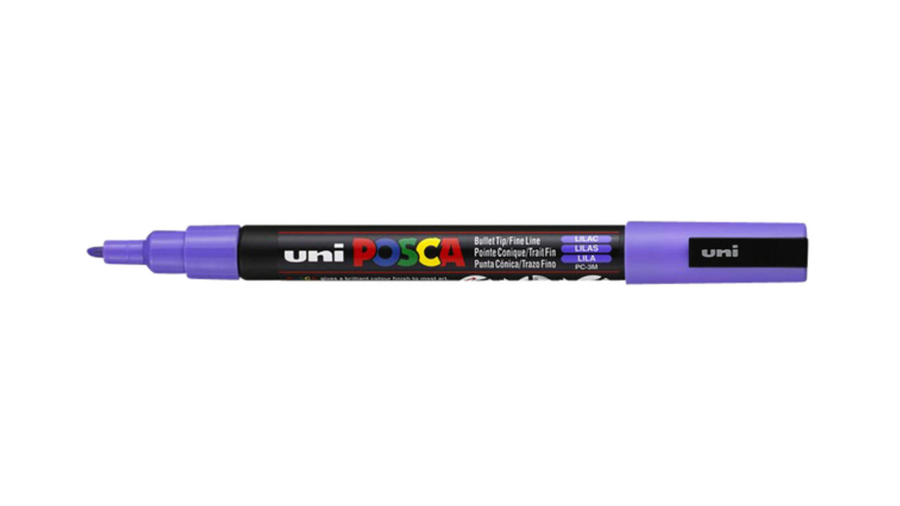 Paintmarker Uni POSCA PC3M fijn violet