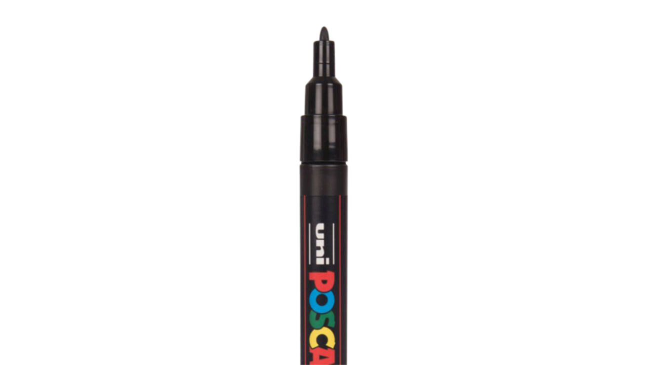 Paintmarker Uni POSCA PC3M fijn bruin